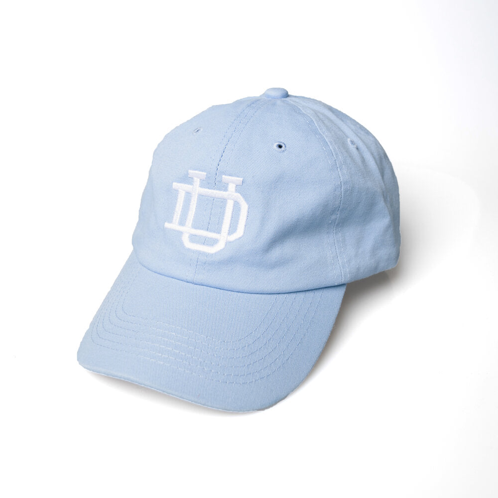 Handy Hats University of Dayton UD Retro Light Blue Ball Cap