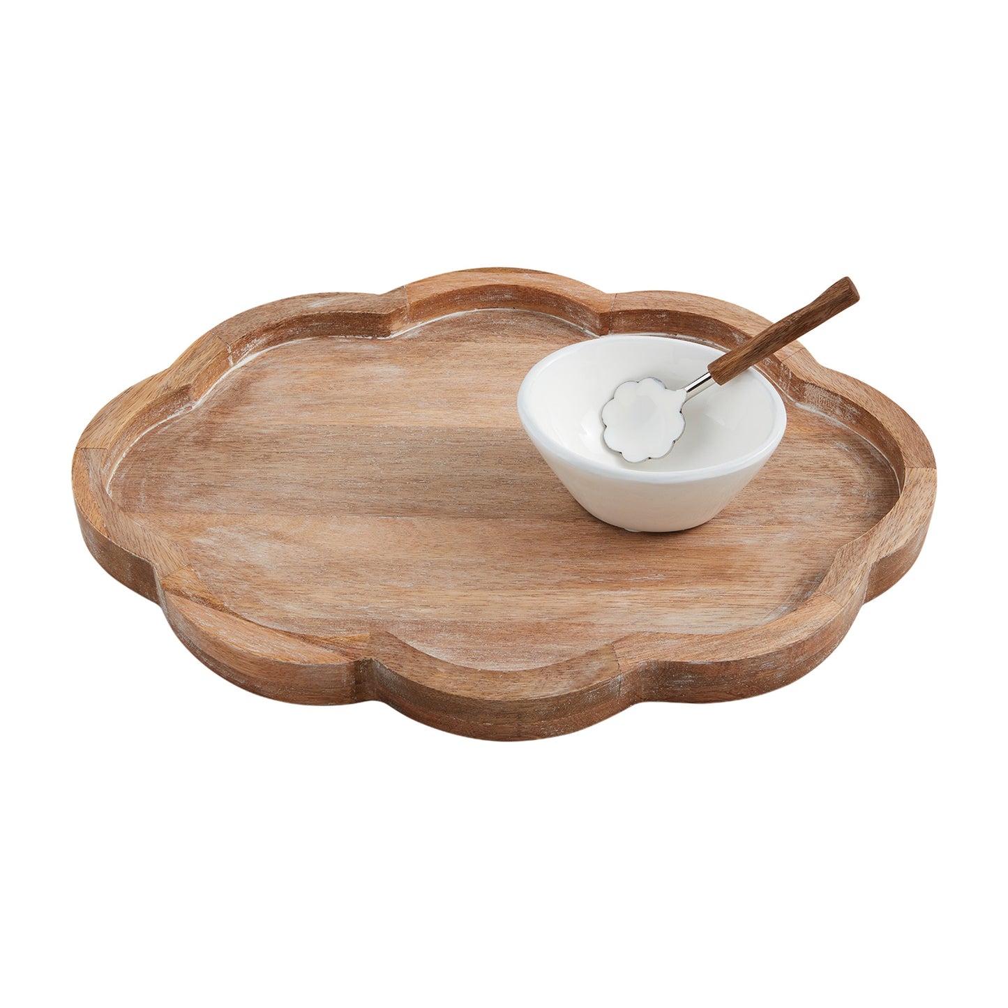 Scallop Tray and Serving Set