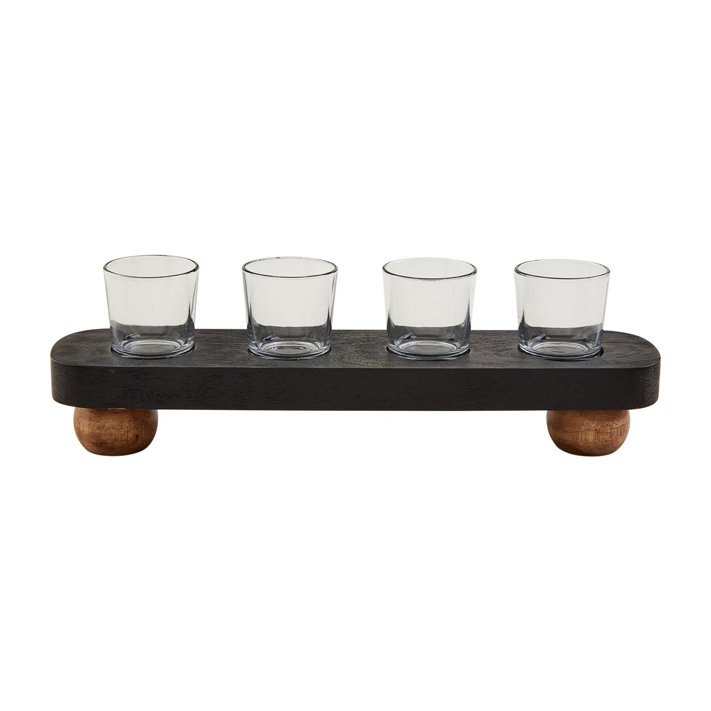 Black Bead Votive Holder