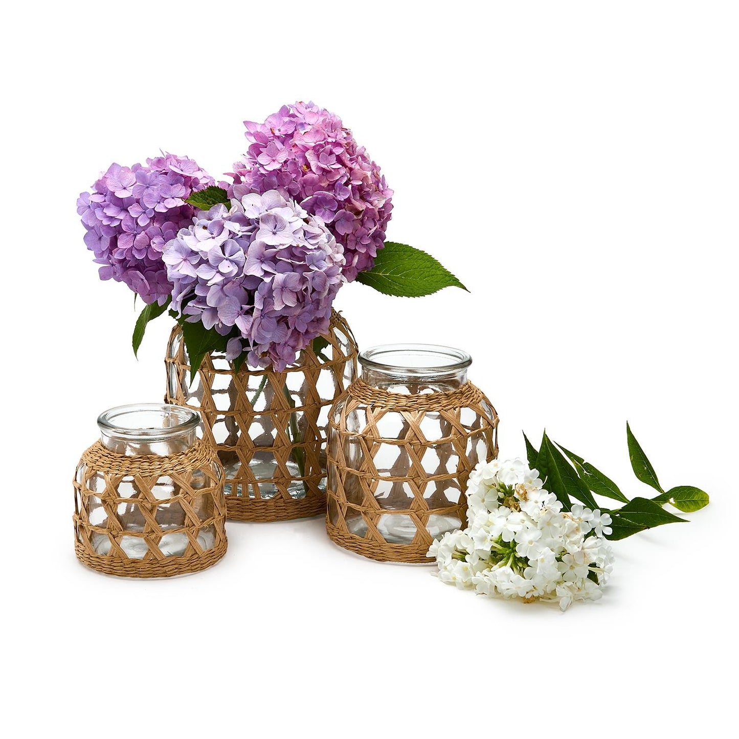 Hand Woven Lattice Vase Large