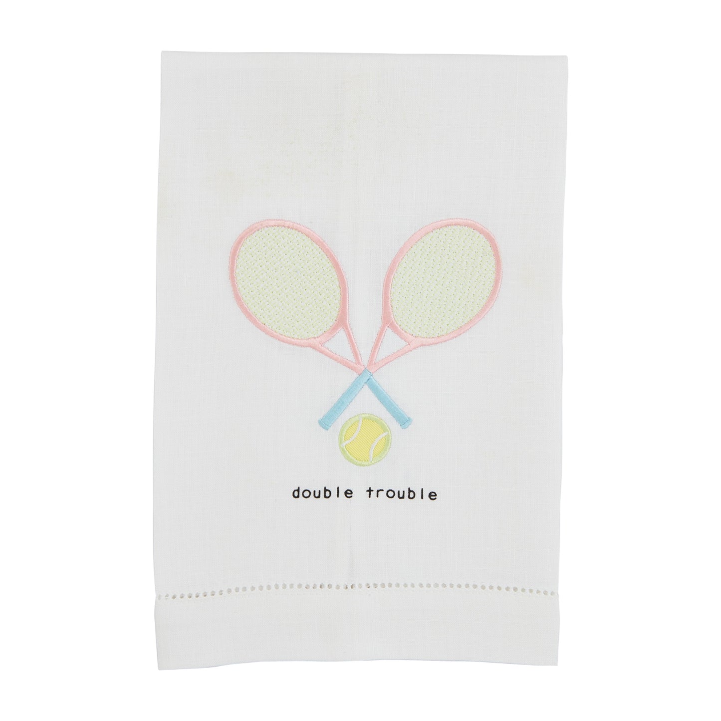 Double Trouble Tennis Towel