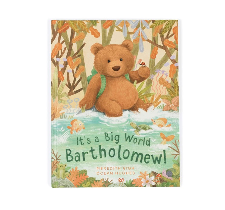 Jellycat It's A Big World Bartholomew Book