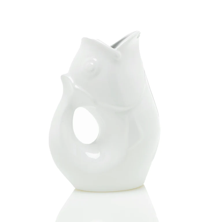 Gurglepot Pitcher Small Matte White