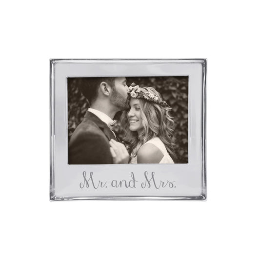 Mariposa Mr. and Mrs. Signature 5x7 Frame 4400MRM