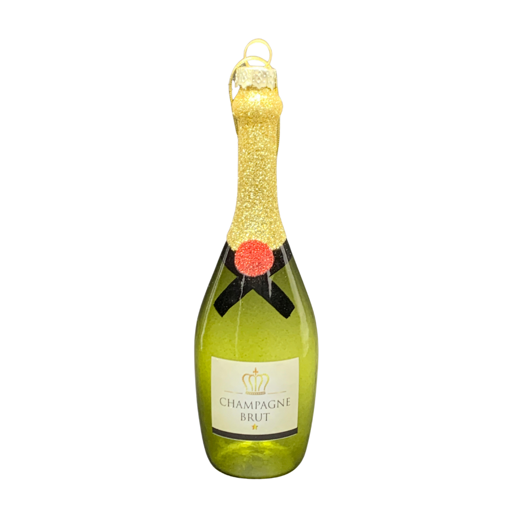 Champagne Bottle Ornament