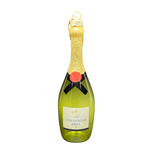 Champagne Bottle Ornament