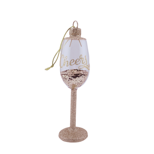 Champagne Glass Ornament