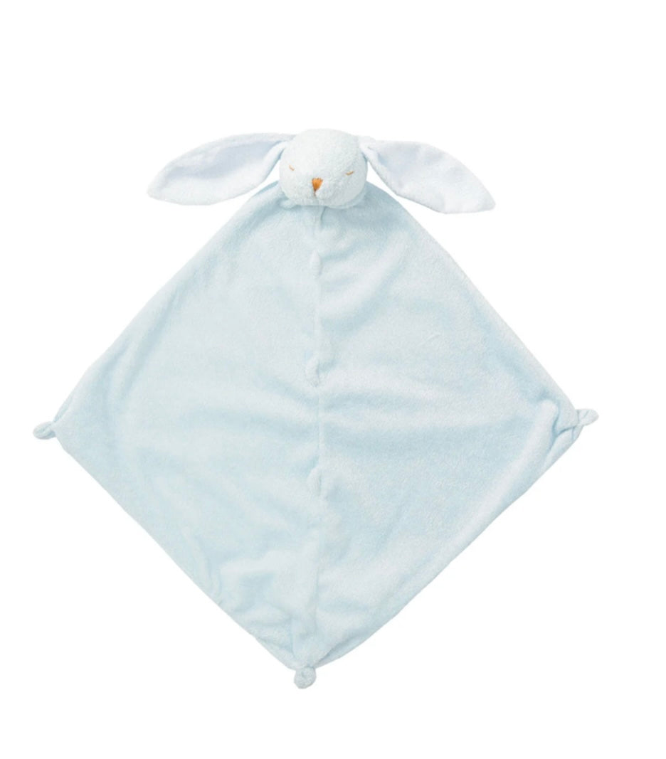 Angel Dear Blue Bunny Lovie Blankie