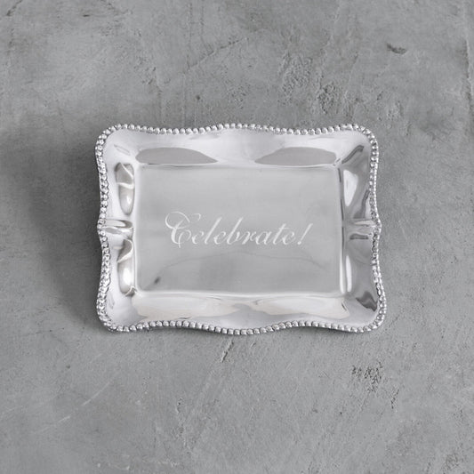 Beatriz Ball Celebrate Pearl Denisse Rectangular Tray