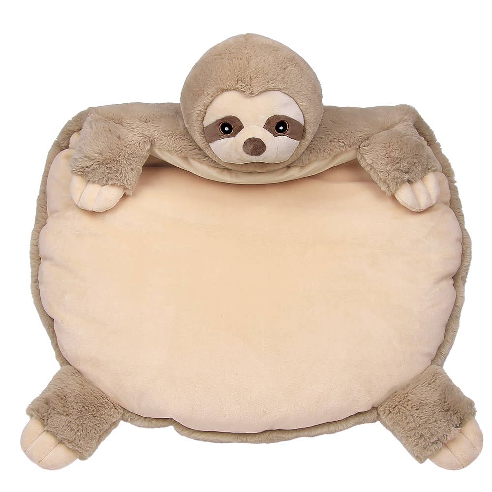 Bearington Baby Lil' Speedster Sloth Belly Blanket