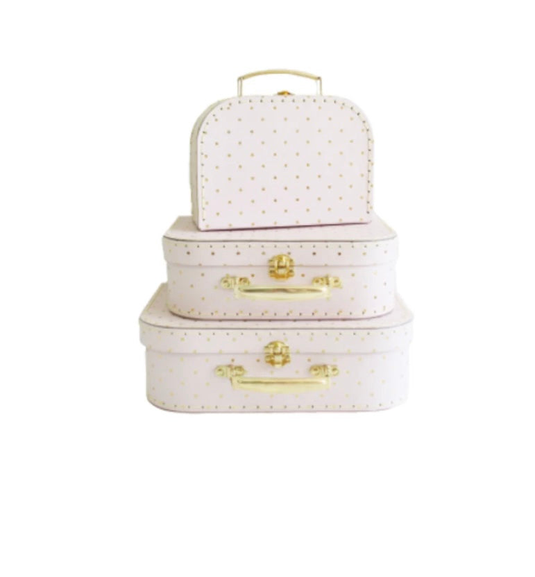 Alimrose Pink/Gold Carry Case LARGE