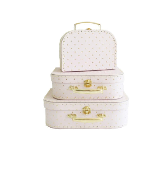 Alimrose Pink/Gold Carry Case SMALL