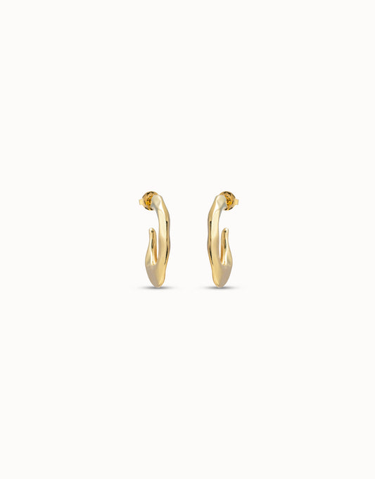 UNO  de 50 Nimbo Gold Earrings