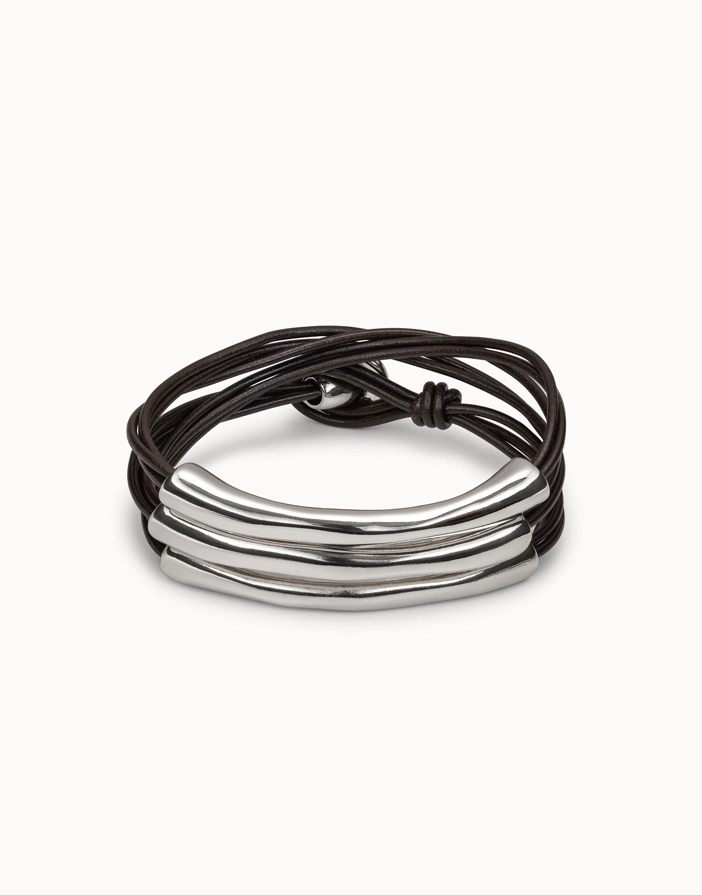 UNO de 50 O No Tubi Silver Bracelet