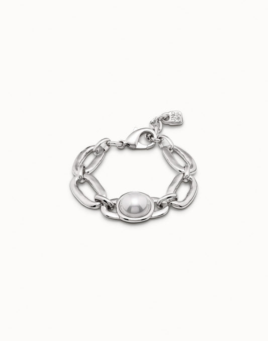 UNO de 50 Ovni Silver Bracelet