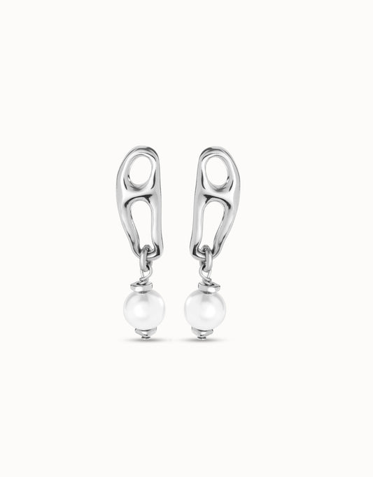 UNO de 50 Pearl & Match Silver Earrings