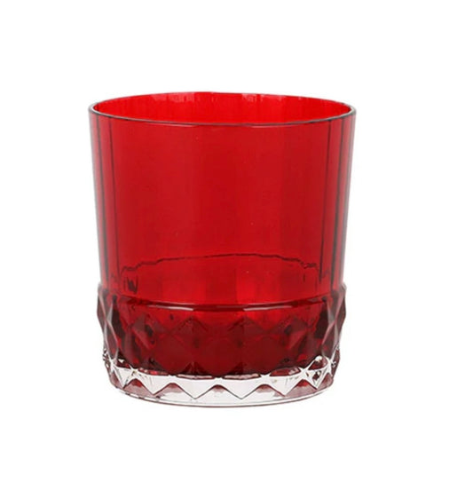 Vietri Deco Red Short Tumbler