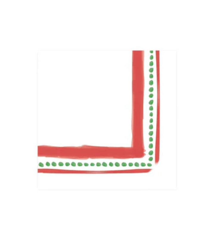 Vietri Papersoft Napkins Campagna Holiday Cocktail Napkins Pk of 20