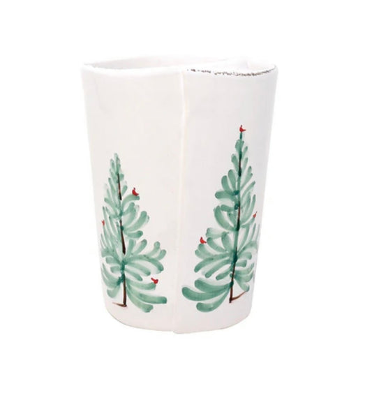 Vietri Lastra Holiday Utensil Holder