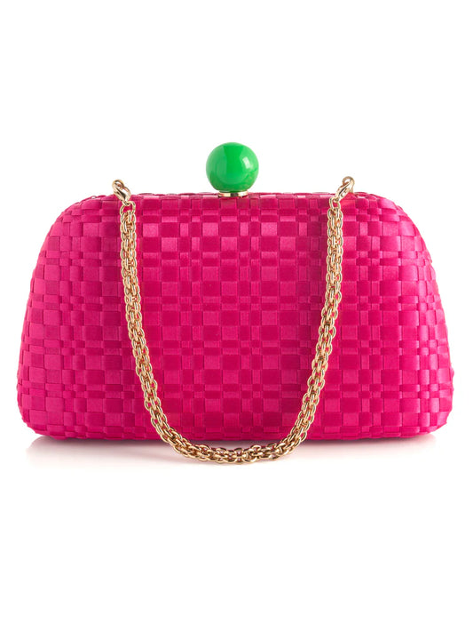 Shiraleah Lavinia Pink Minaudiere