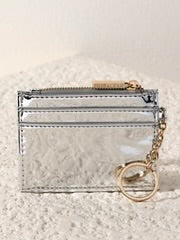 Shiraleah Clara Card Case Silver