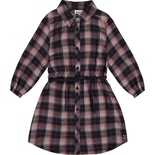 Deux Par Deux Plaid Outdoor 4 Shirt Dress