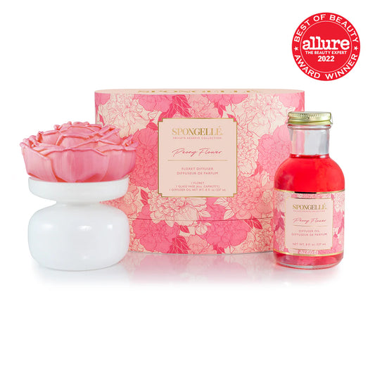 Spongelle Private Reserve Floret Diffuser Gift Set Peony