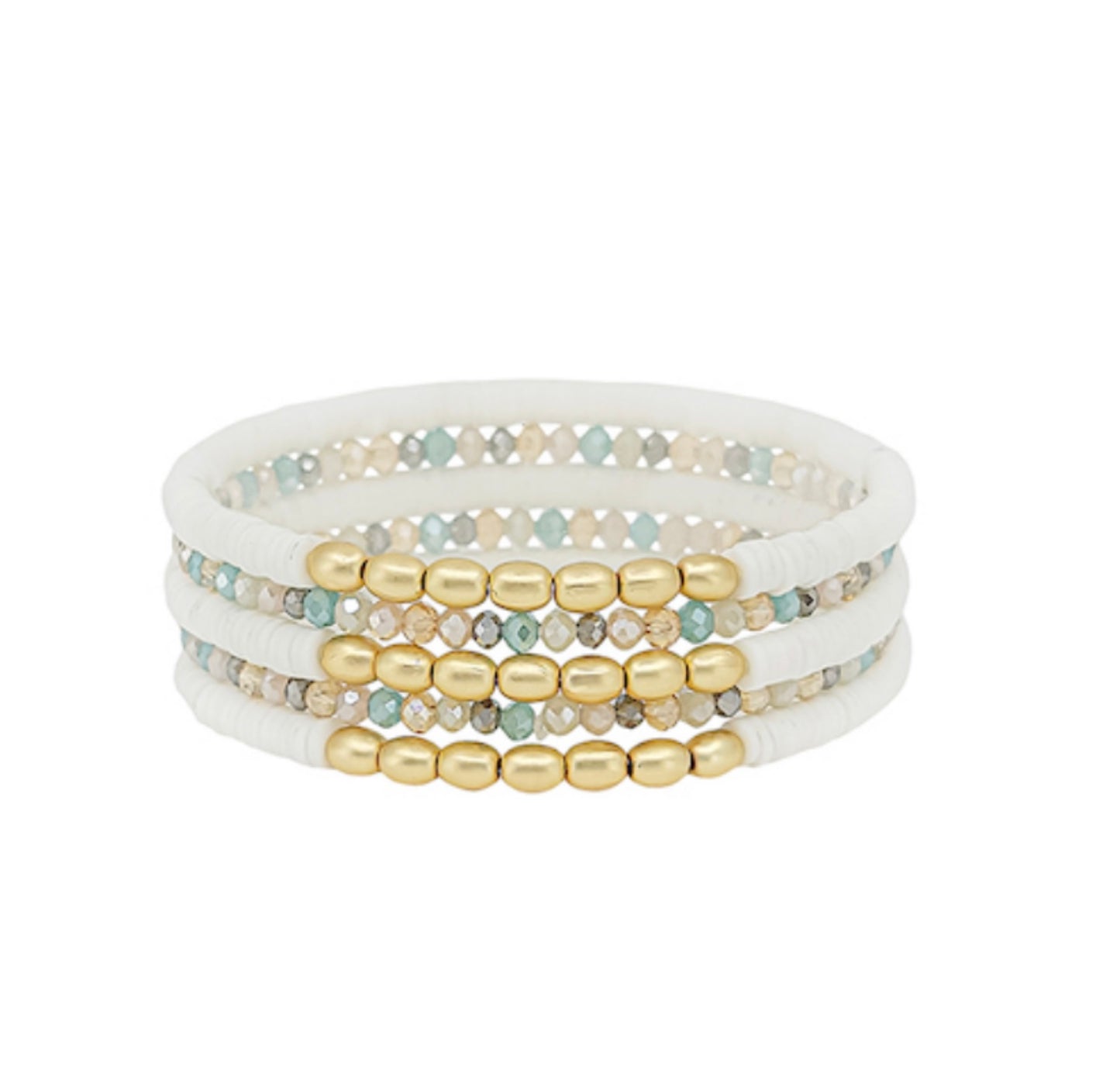 SALE Meghan Browne Bracelet Multi Glass & Bead