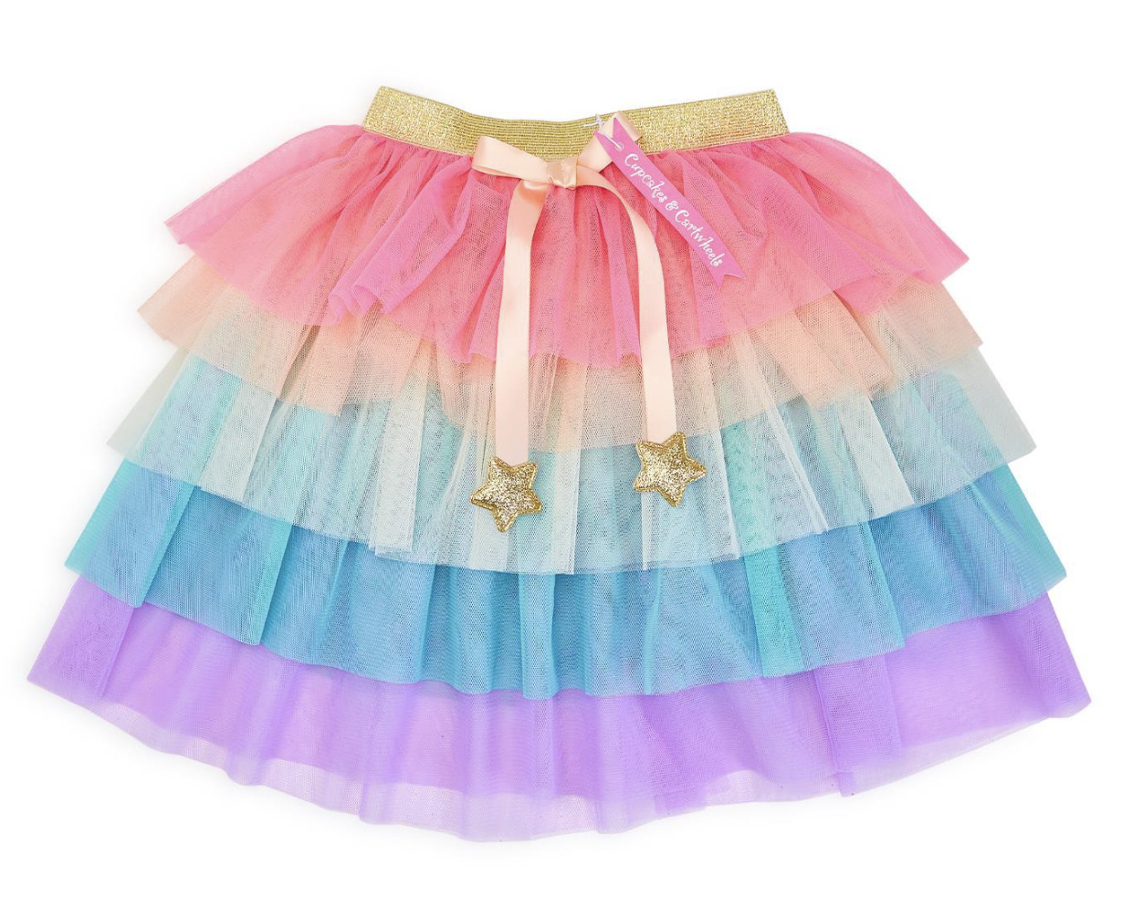 Rainbow Ruffled Tutu