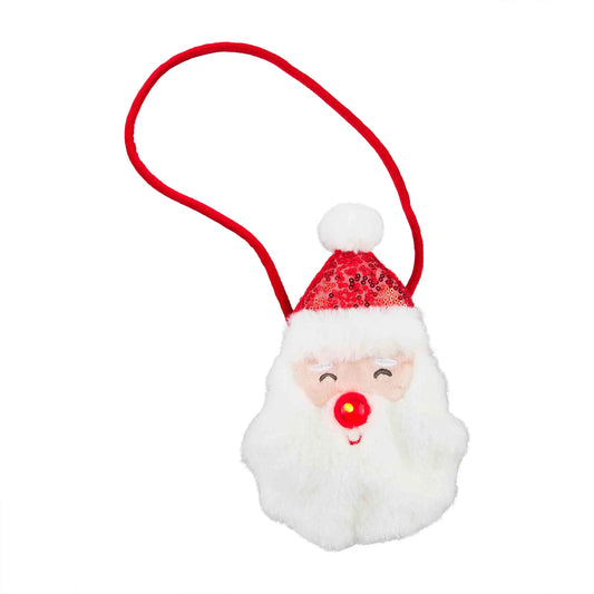 Light-Up Purse Santa