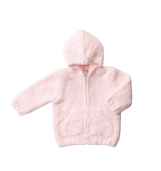 Angel Dear Chenille Hoodie Pink  6-12m