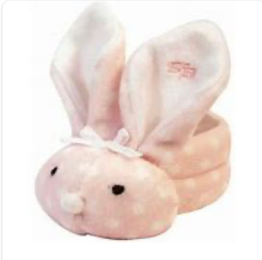 Baby Boo Bunnie Pink Dot with Ice Pack