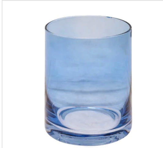 Karma Mid Century Double Old Fashioned Blue