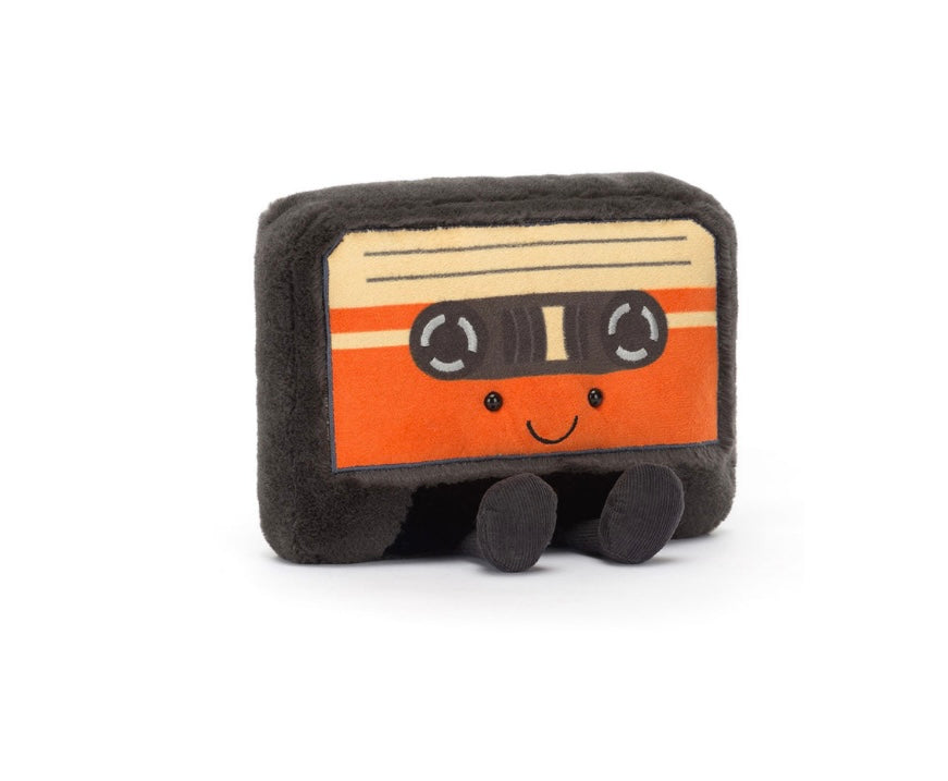 Jellycat Amuseables cassette Tape