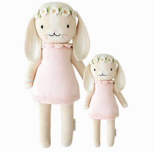 Cuddle + Kind Hannah the Bunny Blush 13" SMALL