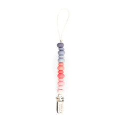 Bella Tunno Pacifier Clip Multi Pink