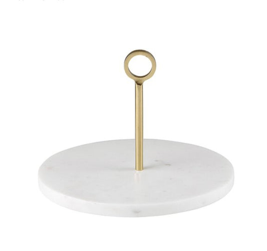 Marble Server WithBrass Handle