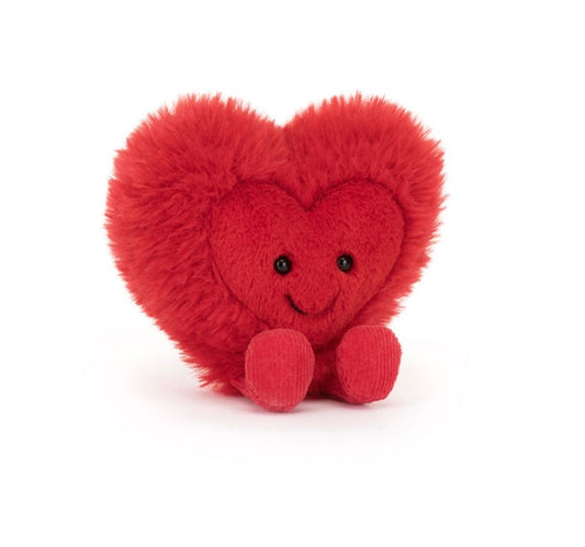 Jellycat Amuseables Beatie Heart Little