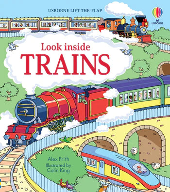 Usborne Look Inside Trains