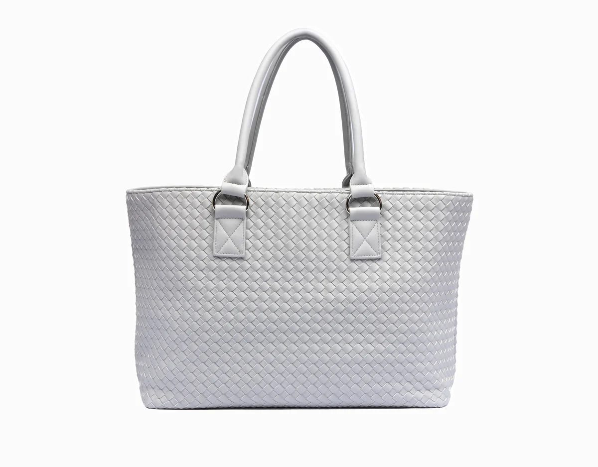 WanderFull Dove Gray Woven HydroTote