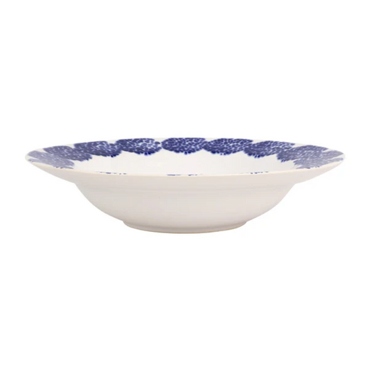 Vietri Santorini Rimmed Serving Bowl