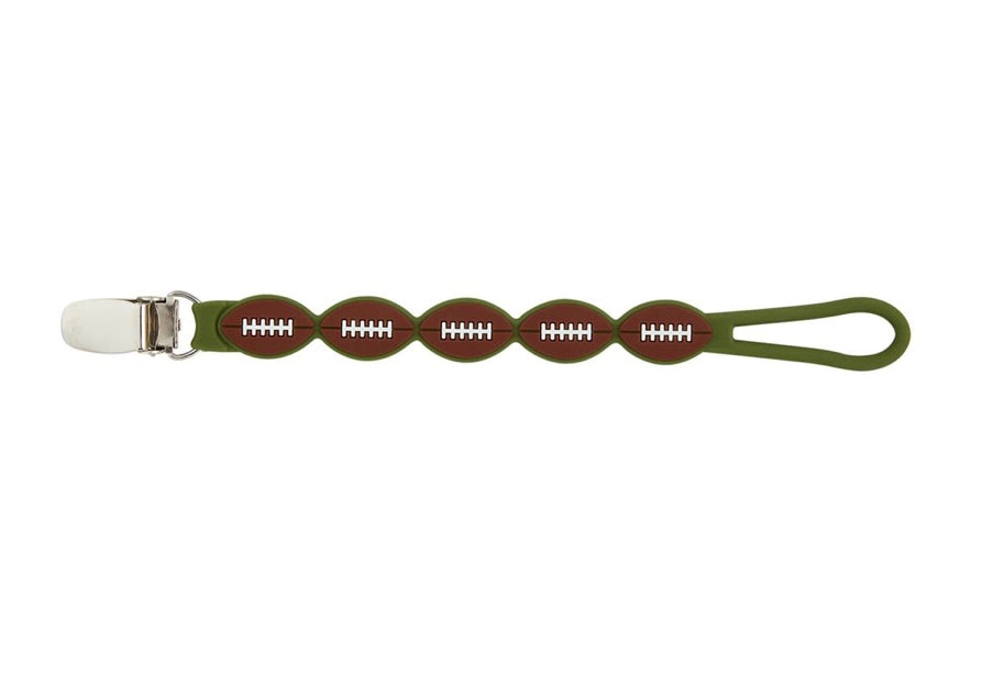 Pacifier Strap Football Silicone