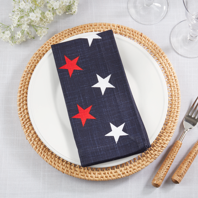 Americana Stars Cotton Napkin