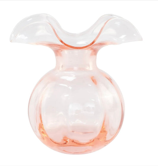 Vietri Pink Hibiscus Medium Vase