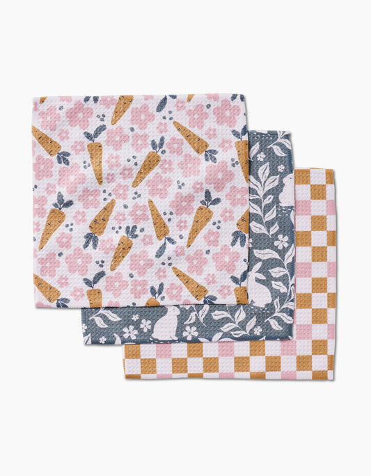 Geometry Hippity Hop Dish Cloths