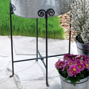 Iron Floor Stand for 20" Oval Beverage Tub