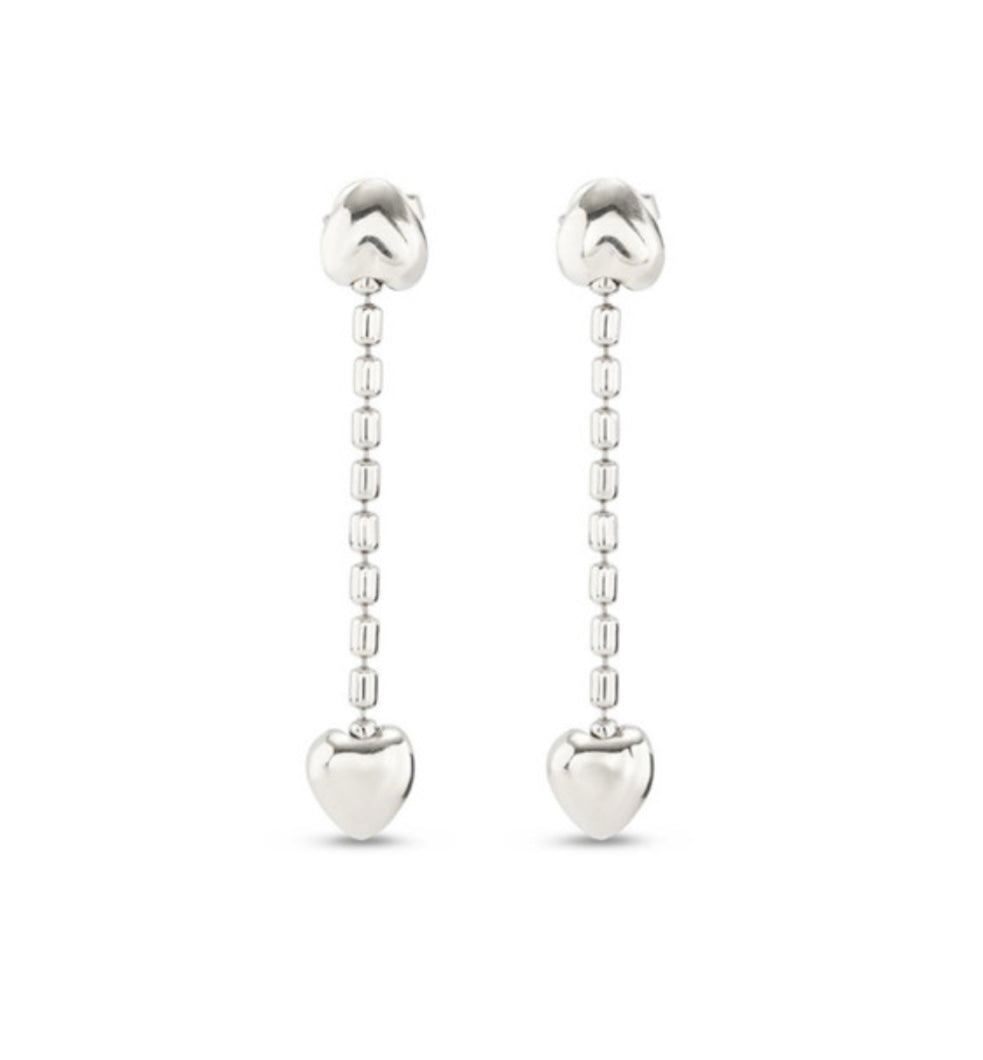 UNO de 50 Cupido Silver Earrings