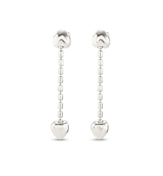 UNO de 50 Cupido Silver Earrings