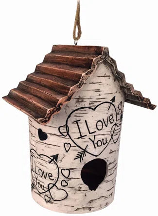 Birdhouse Birch Tree