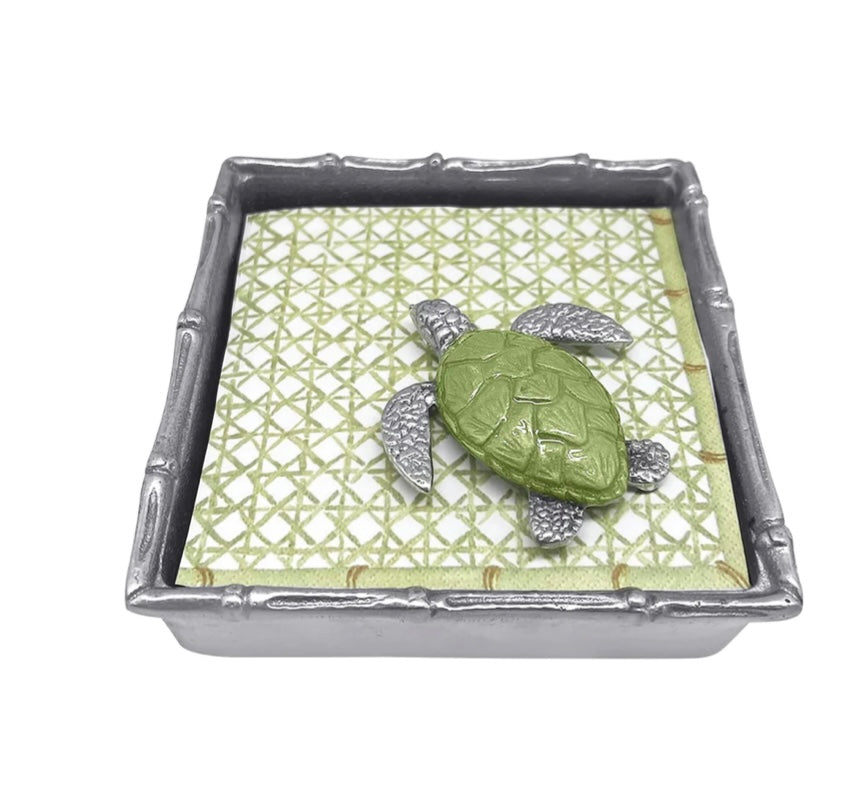 Mariposa Green Sea Turtle Napkin Weight